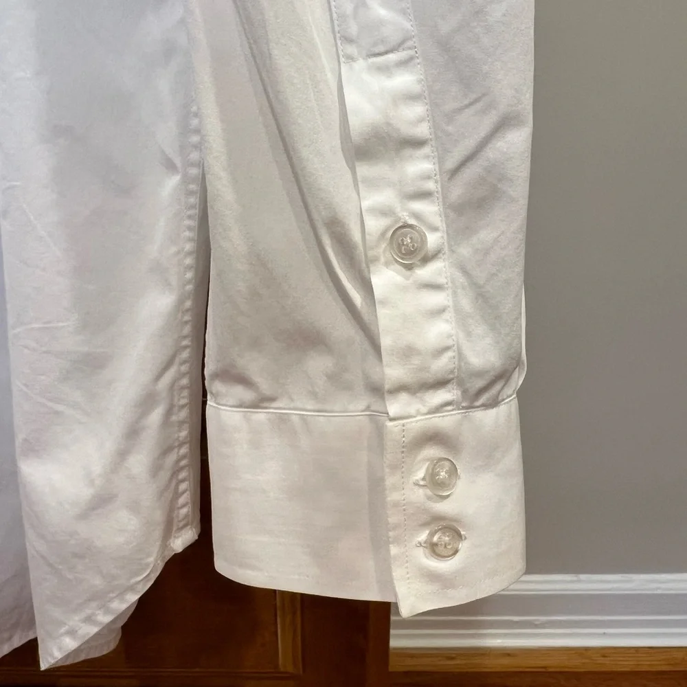 Simone Rocha White Button Down Shirt - Picture 2 of 3